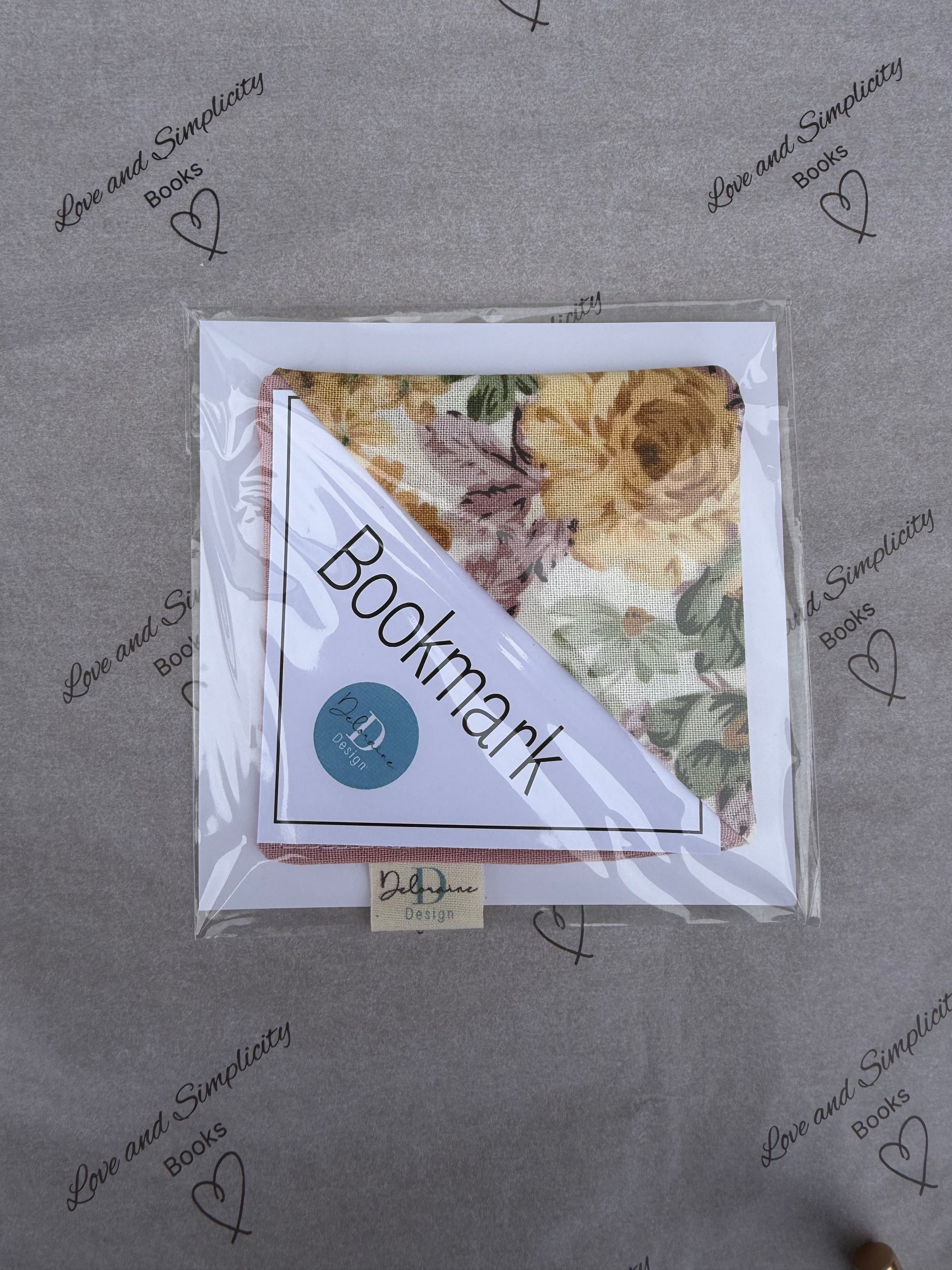 Deloraine Designs Fabric Bookmarks