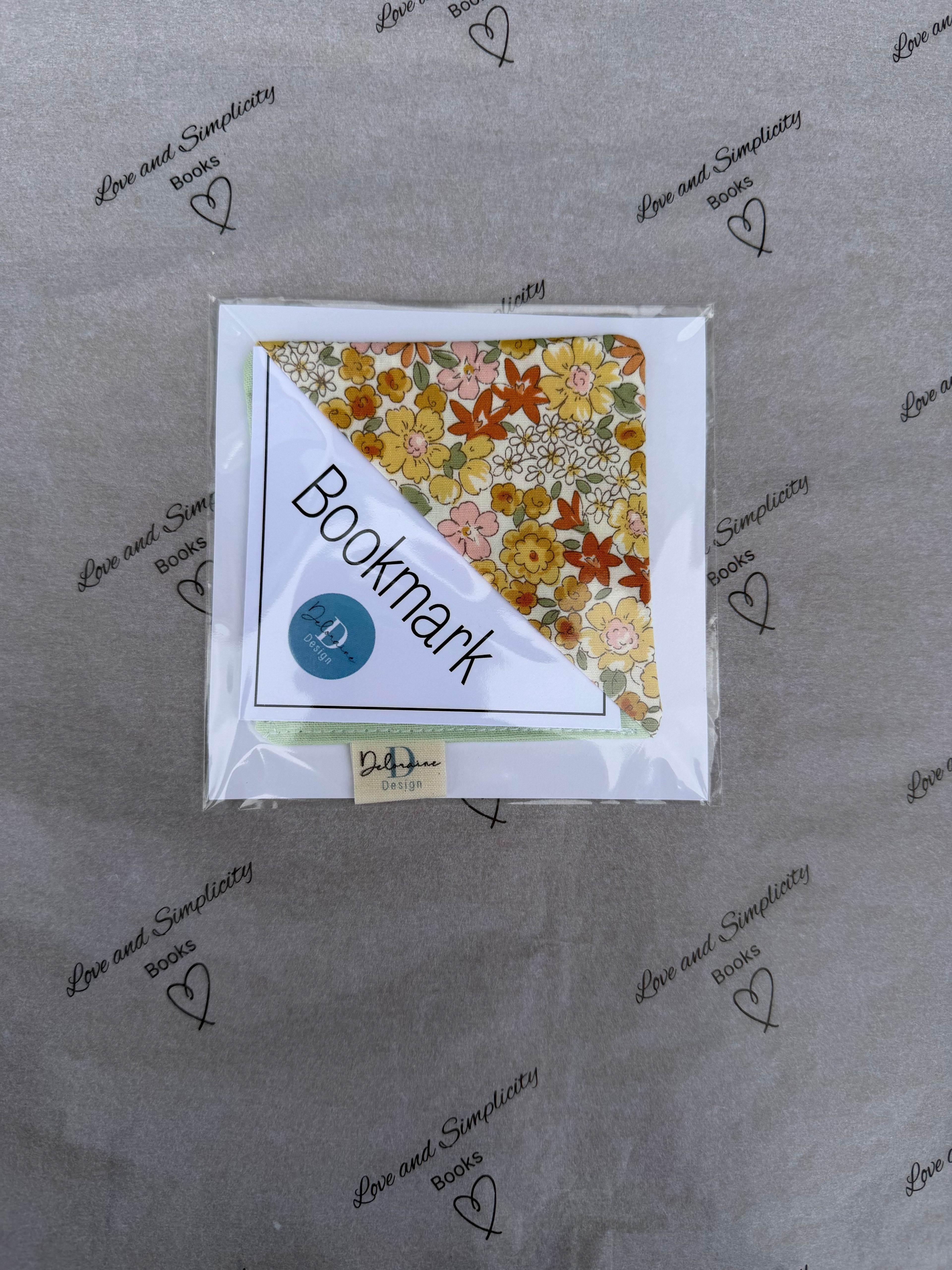Deloraine Designs Fabric Bookmarks
