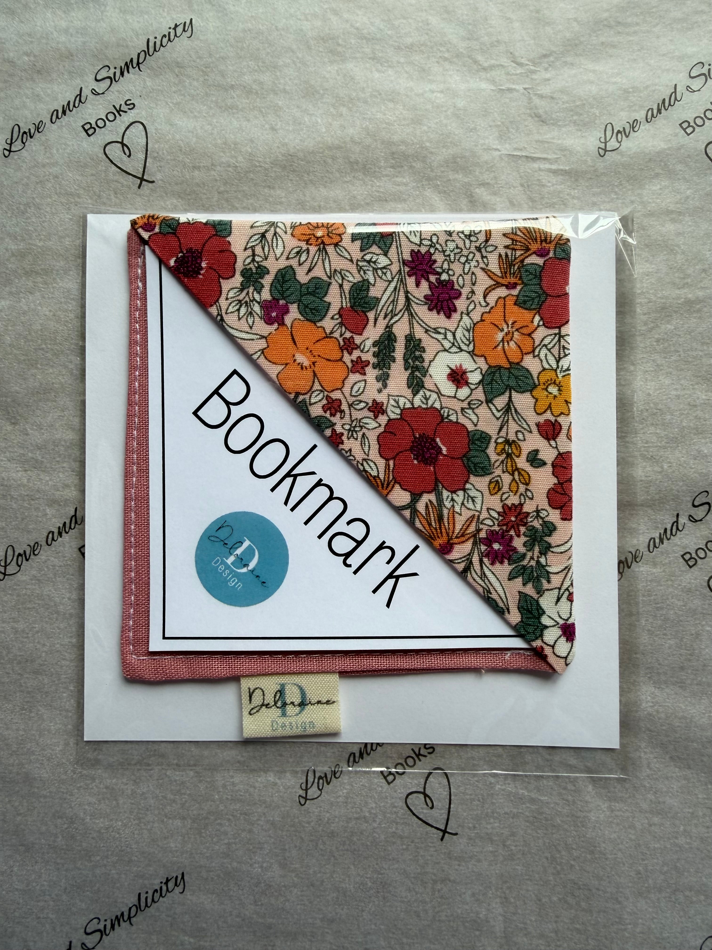 Deloraine Designs Fabric Bookmarks